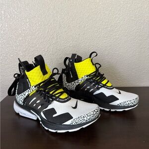 Nike Acronym x Air Presto Mid Dynamic Yellow Sneakers size 5 Men AH7832-100